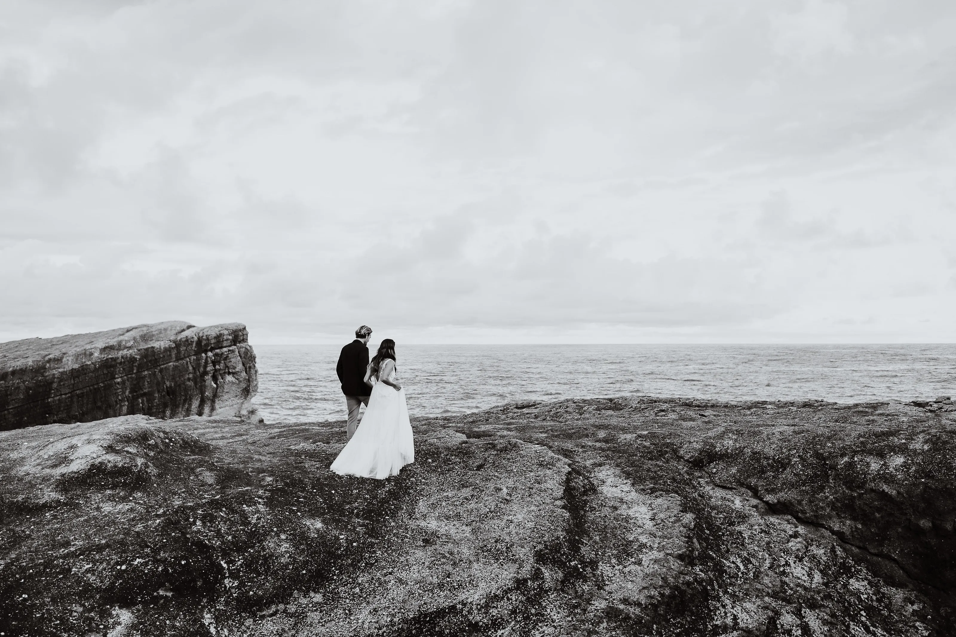 Couple photoshoot at Castle Point, Masterton