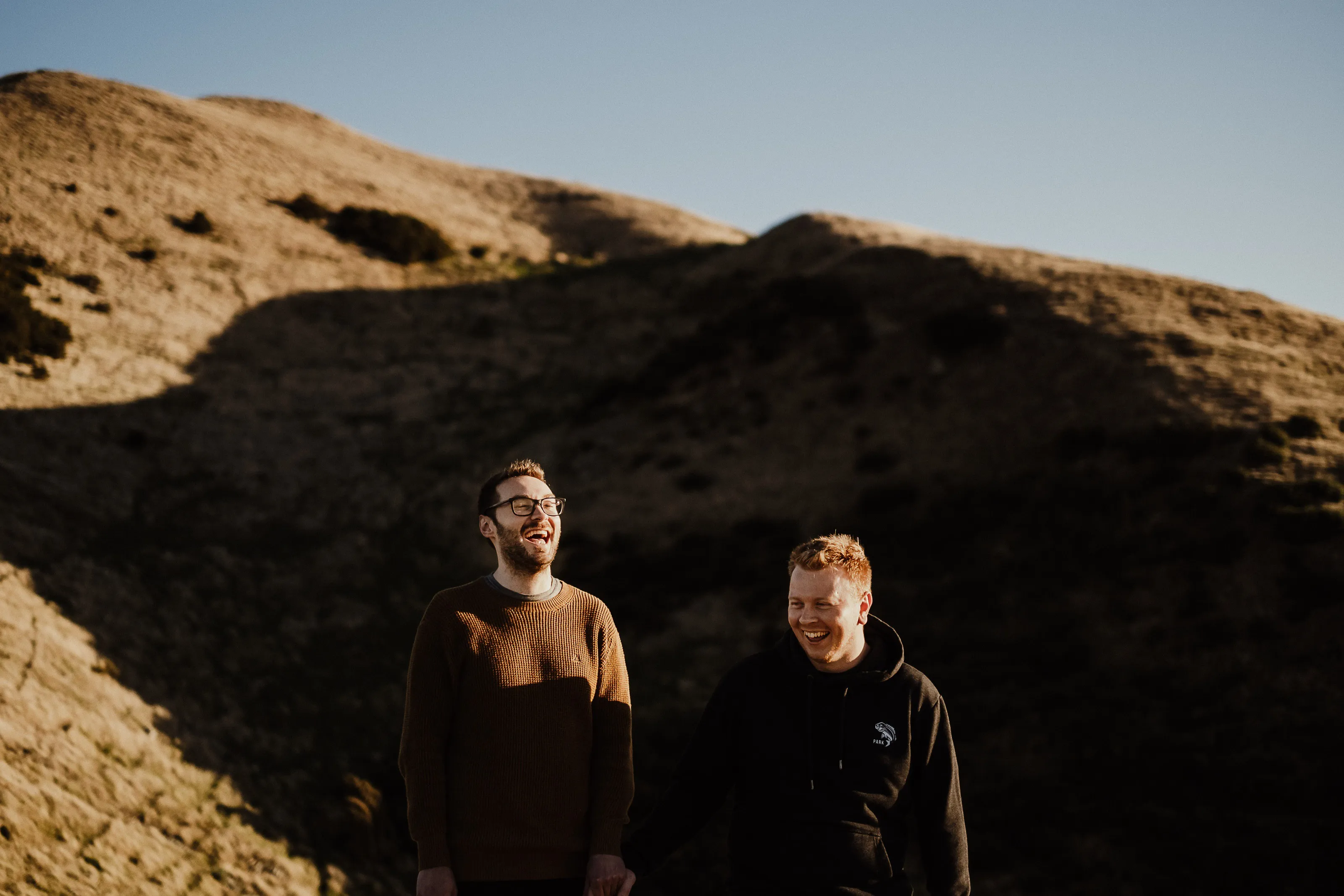 Joy filled photos with gay couple in Wellington