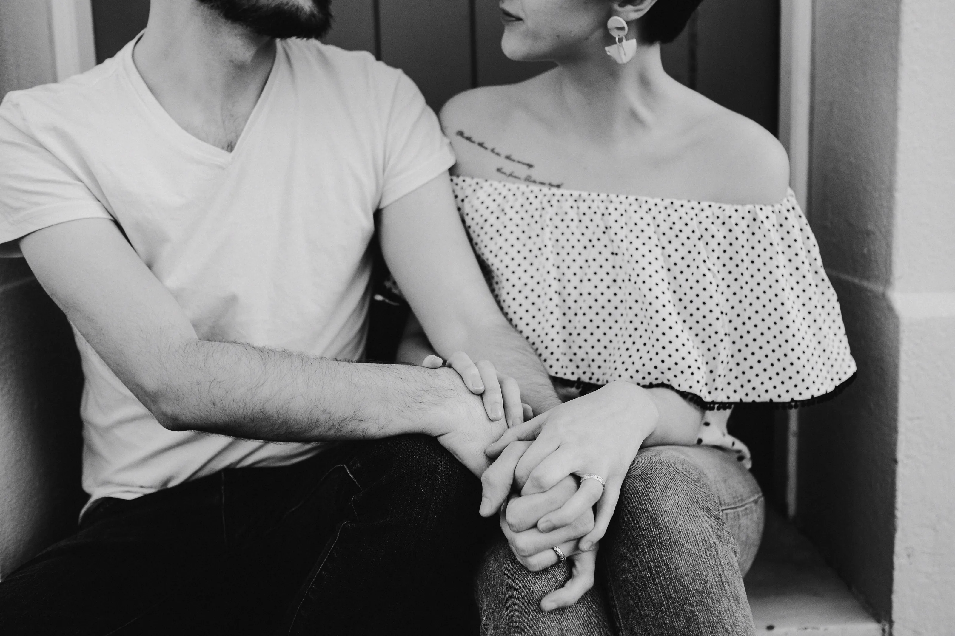 Couple photoshoot in Wellington apartment.
